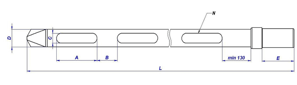 Grain Sampling Probe Technical Specifications